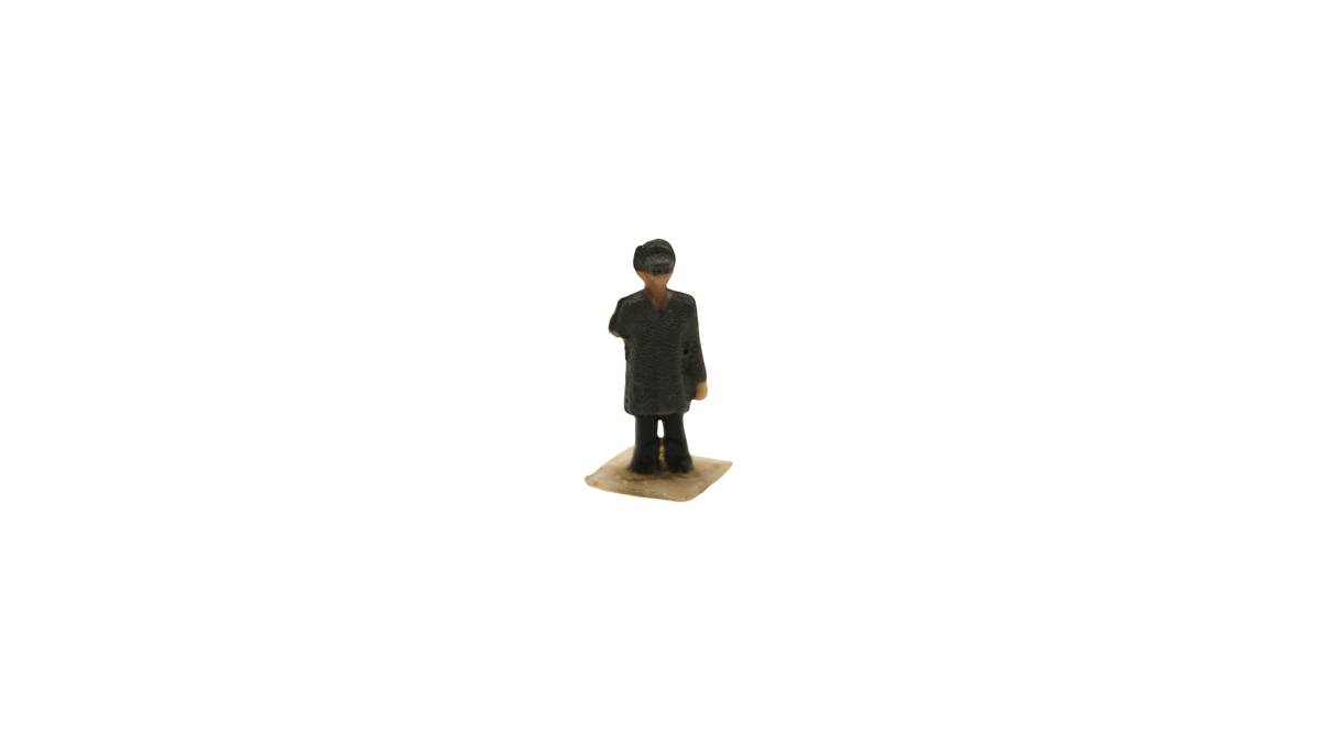 Spur TT 1:120 – 7 Eisenbahner & Bahnpersonal – Vintage Modellbahnfiguren