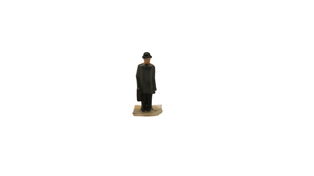 Spur TT 1:120 – 7 Eisenbahner & Bahnpersonal – Vintage Modellbahnfiguren