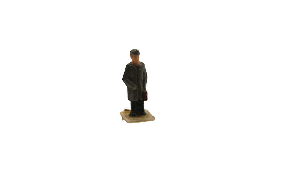 Spur TT 1:120 – 7 Eisenbahner & Bahnpersonal – Vintage Modellbahnfiguren