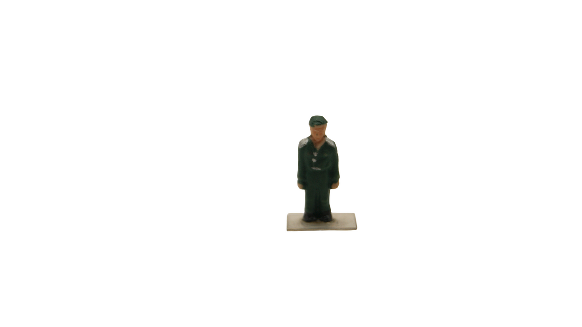 Spur TT 1:120 – 11 Figuren Passanten, Bahnpersonal & Reisende – Vintage
