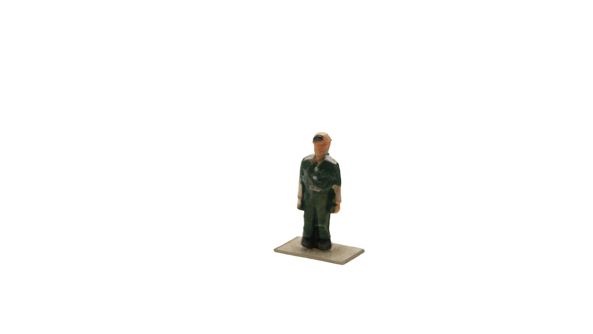 Spur TT 1:120 – 11 Figuren Passanten, Bahnpersonal & Reisende – Vintage