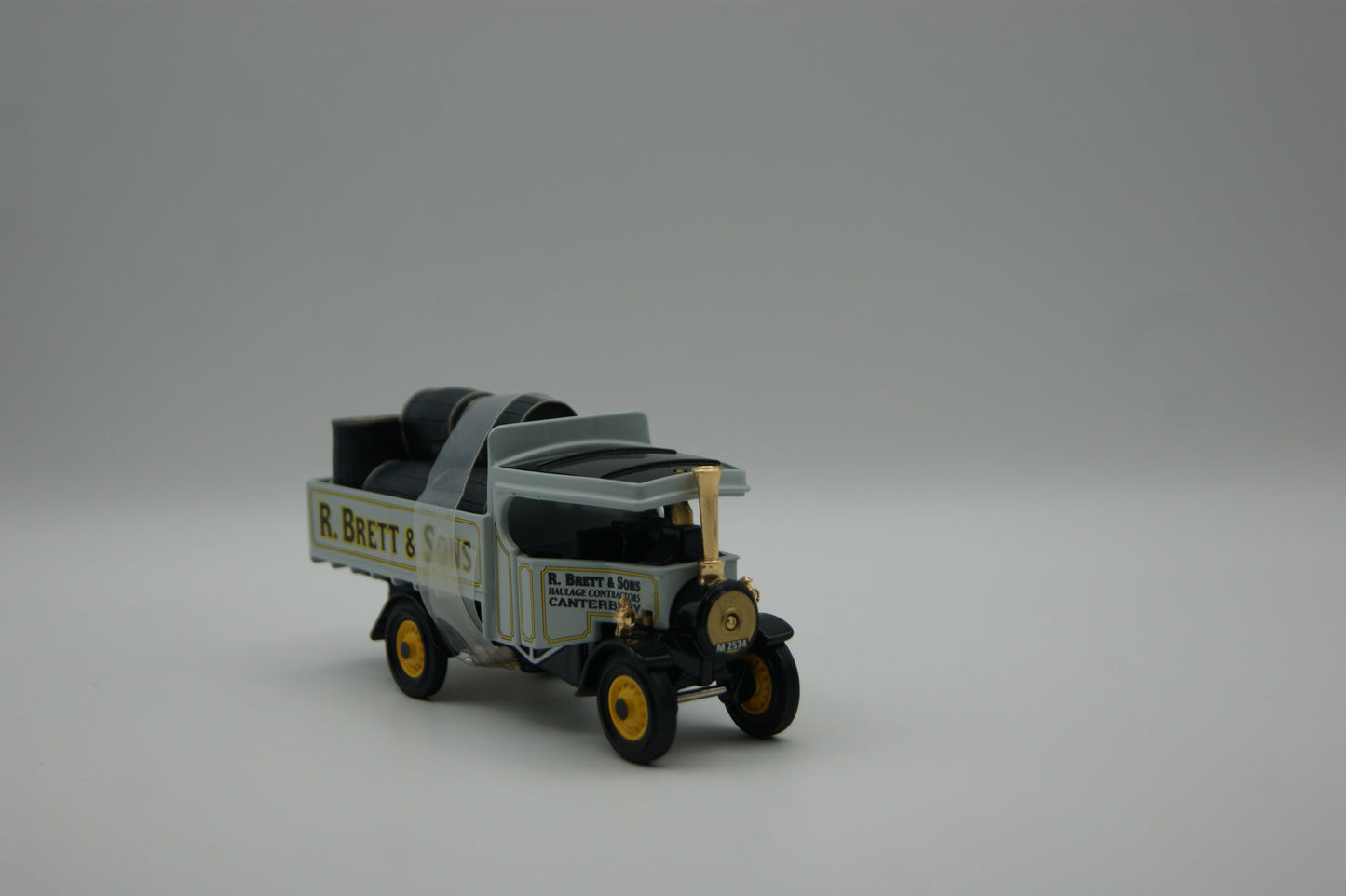 Matchbox YAS12-M 1922 Foden Steam Wagon R. Brett & Sons OVP Zertifikat