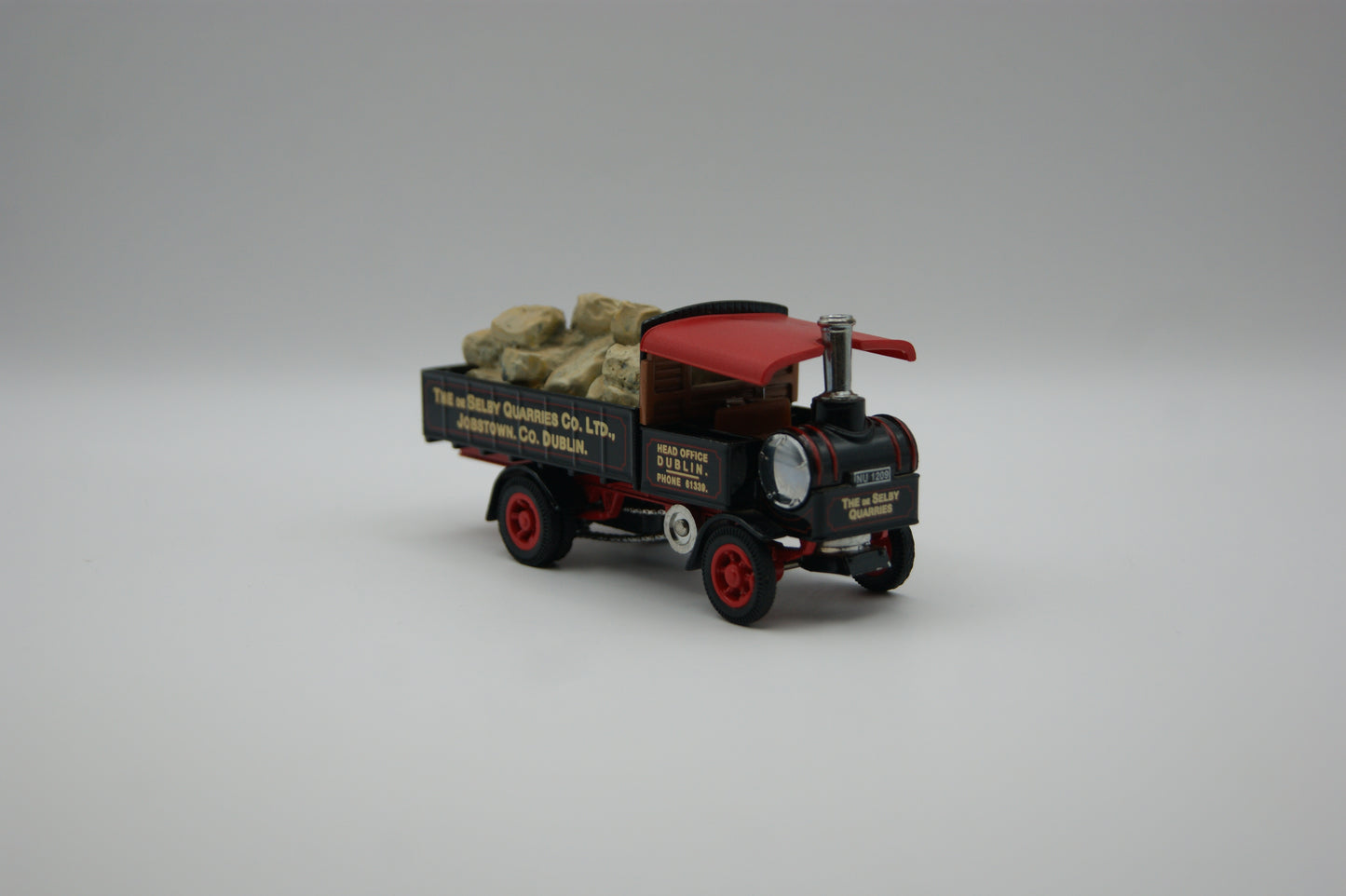 Matchbox YAS04-M 1917 Yorkshire Steam Wagon De Selby Quarries OVP Zertifikat