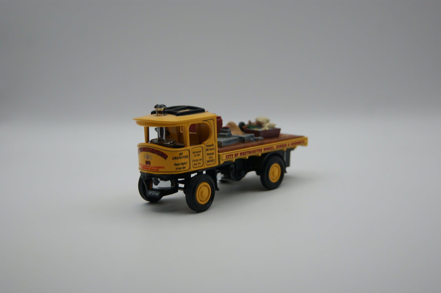 Matchbox YAS10-M 1918 Atkinson Steam Wagon City of Westminster OVP