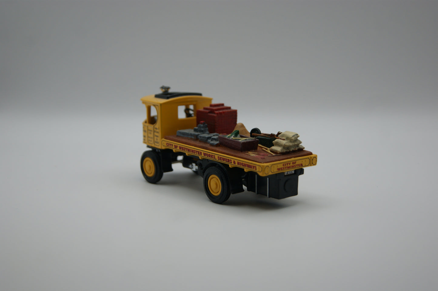 Matchbox YAS10-M 1918 Atkinson Steam Wagon City of Westminster OVP