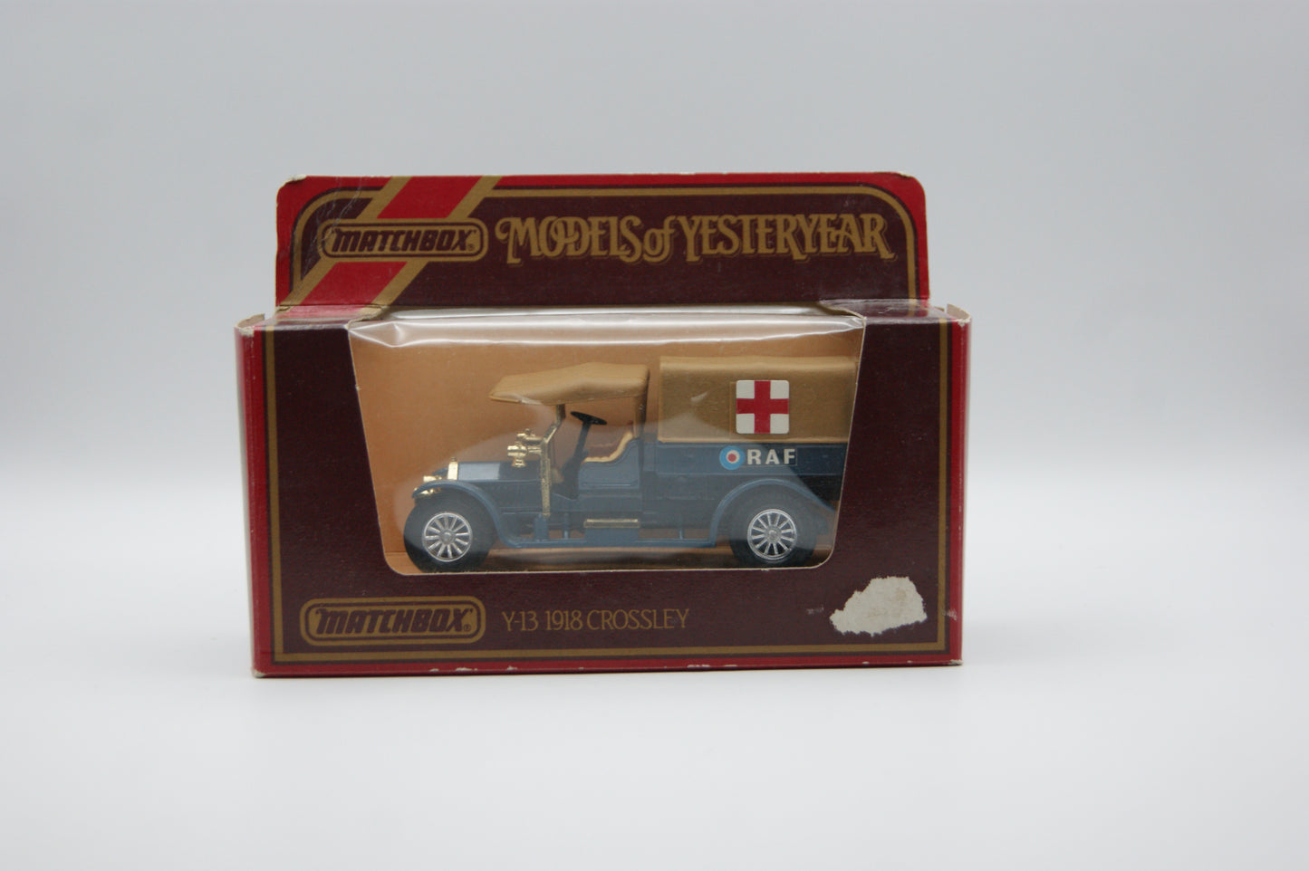 Matchbox Models of Yesteryear Y-13 1918 Crossley RAF Ambulance OVP