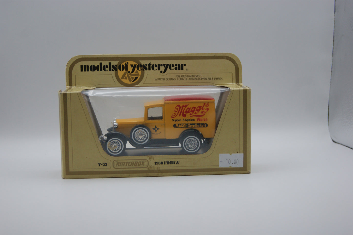 Matchbox Models of Yesteryear Y-22 1930 Ford A Maggi Lieferwagen OVP