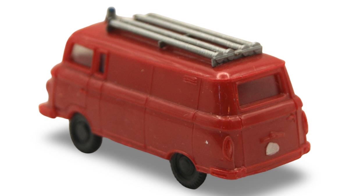 Plastikart Barkas B1000 Feuerwehr DDR H0 1:87 mit OVP