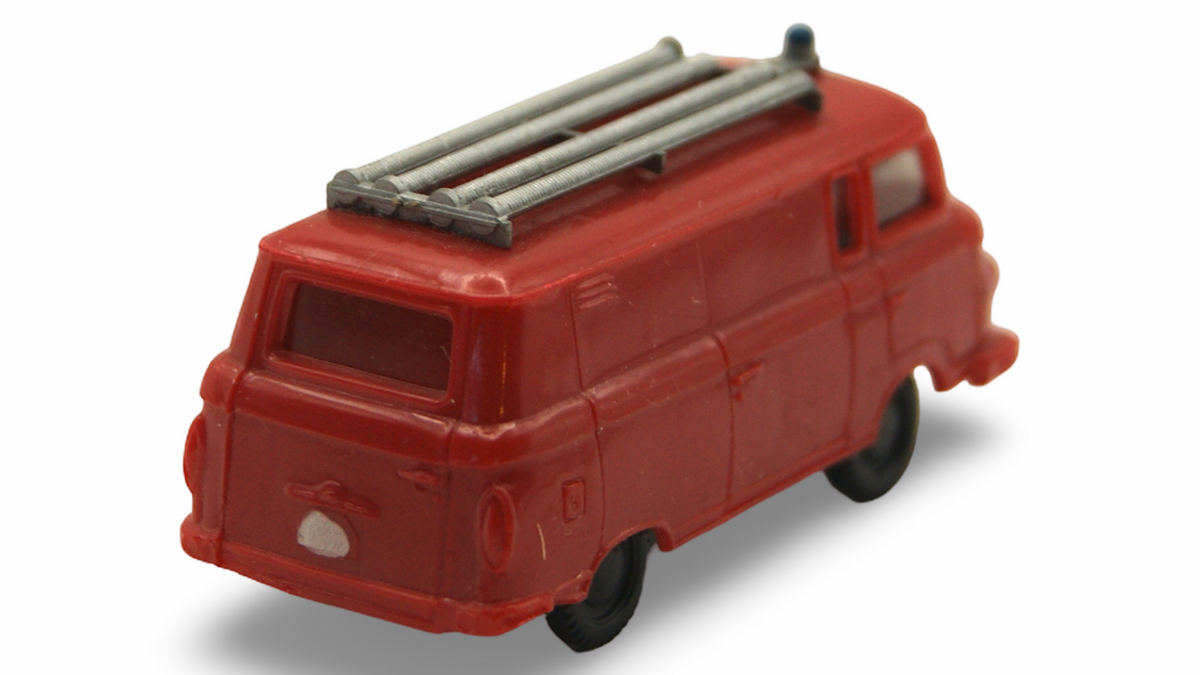 Plastikart Barkas B1000 Feuerwehr DDR H0 1:87 mit OVP