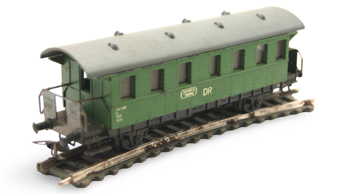 PIKO H0 1:87 DR 3 Personenwagen Konvolut – rollfähig – Bastlerware