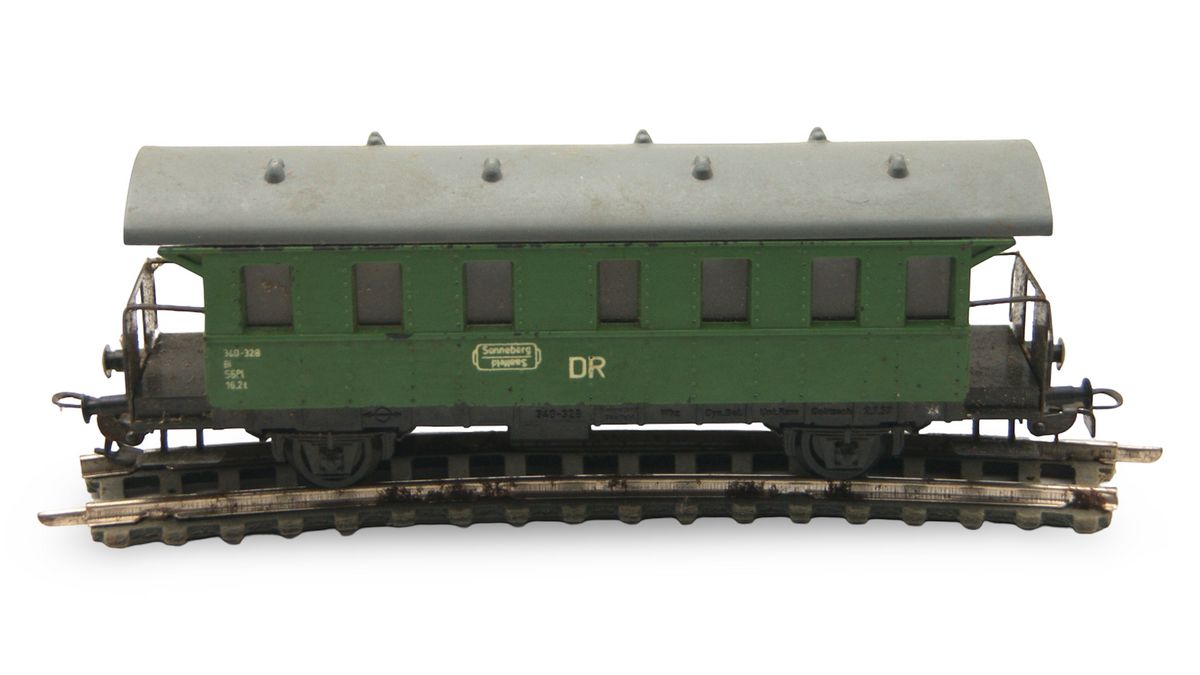 PIKO H0 1:87 DR 3 Personenwagen Konvolut – rollfähig – Bastlerware