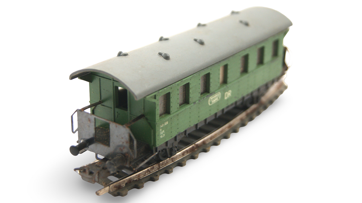 PIKO H0 1:87 DR 3 Personenwagen Konvolut – rollfähig – Bastlerware