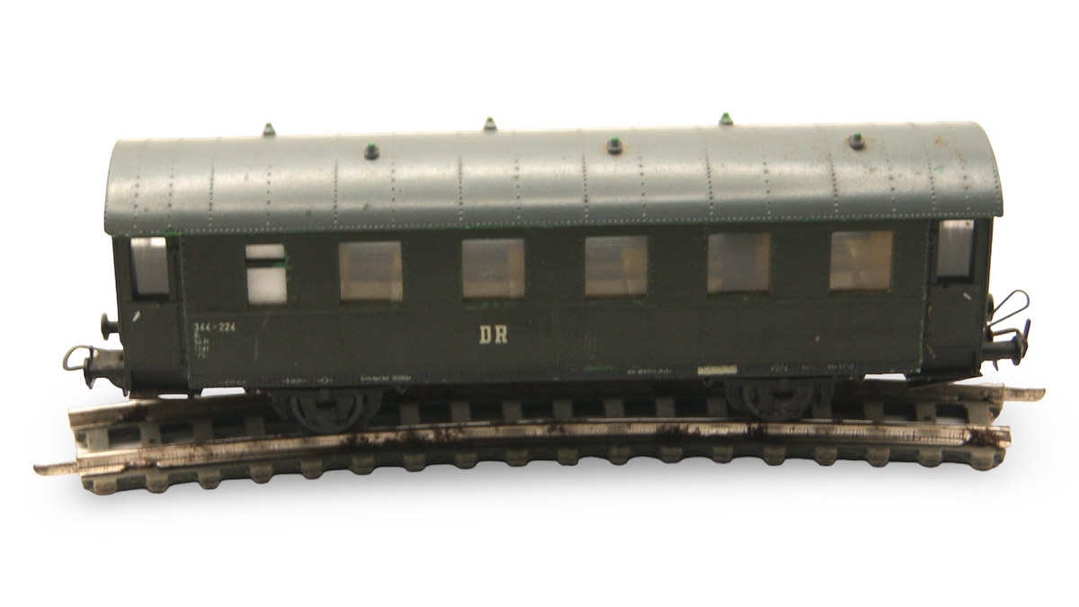 PIKO H0 1:87 DR 3 Personenwagen Konvolut – rollfähig – Bastlerware