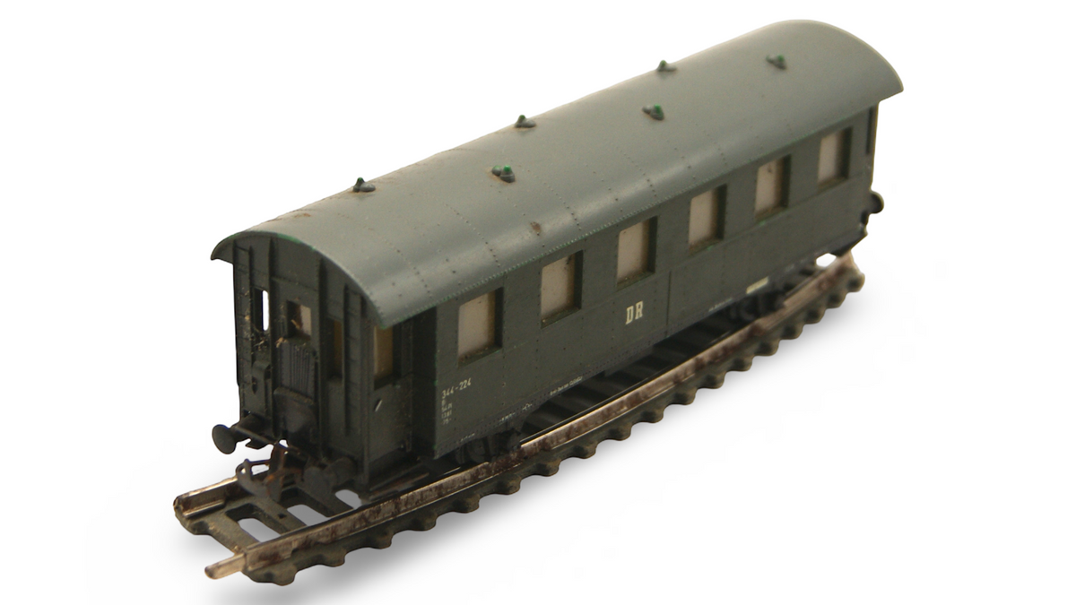PIKO H0 1:87 DR 3 Personenwagen Konvolut – rollfähig – Bastlerware