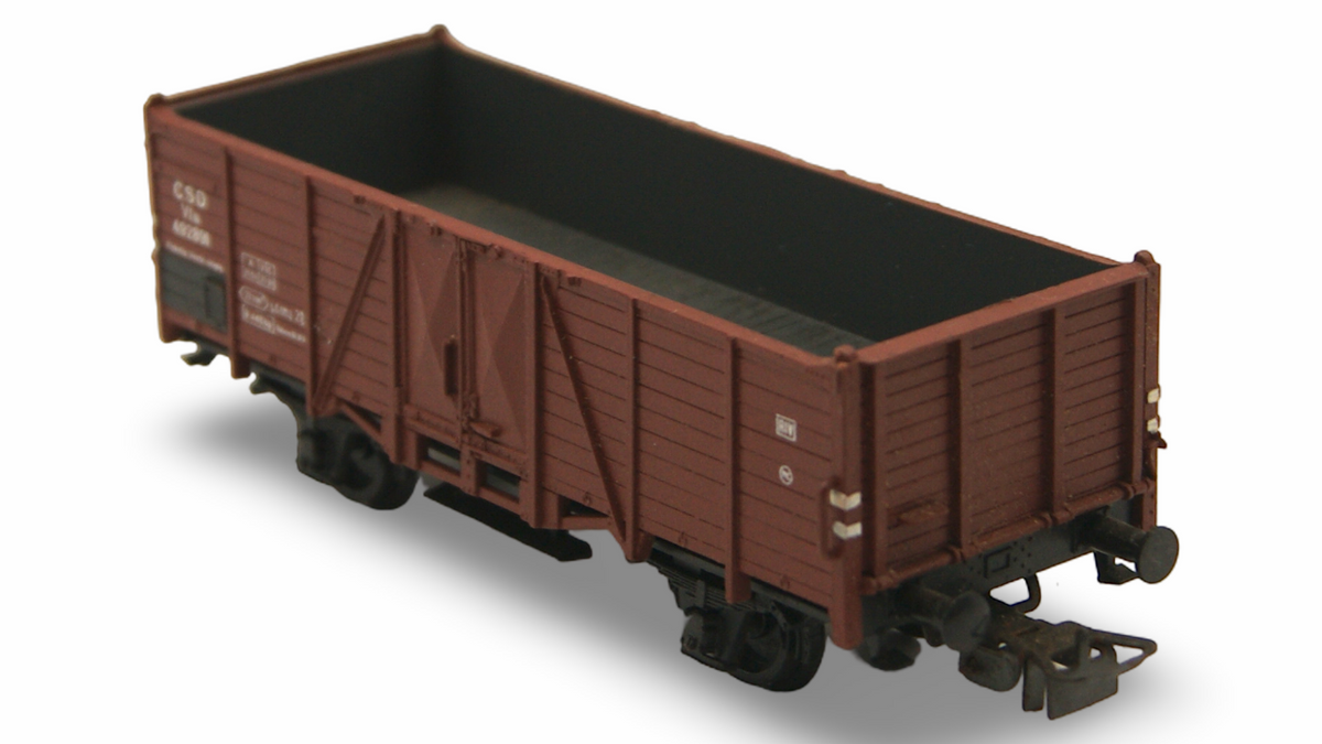 PIKO H0 ČSD Hochbordwagen braun – geprüft