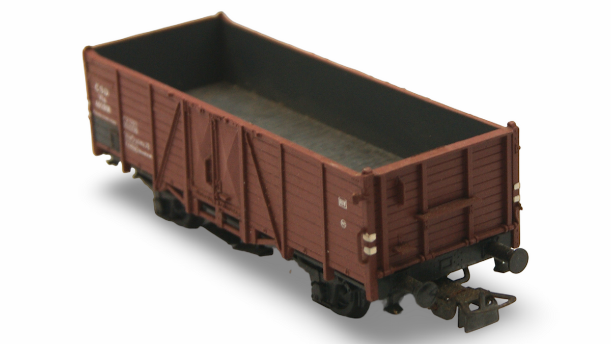 PIKO H0 ČSD Hochbordwagen braun – geprüft