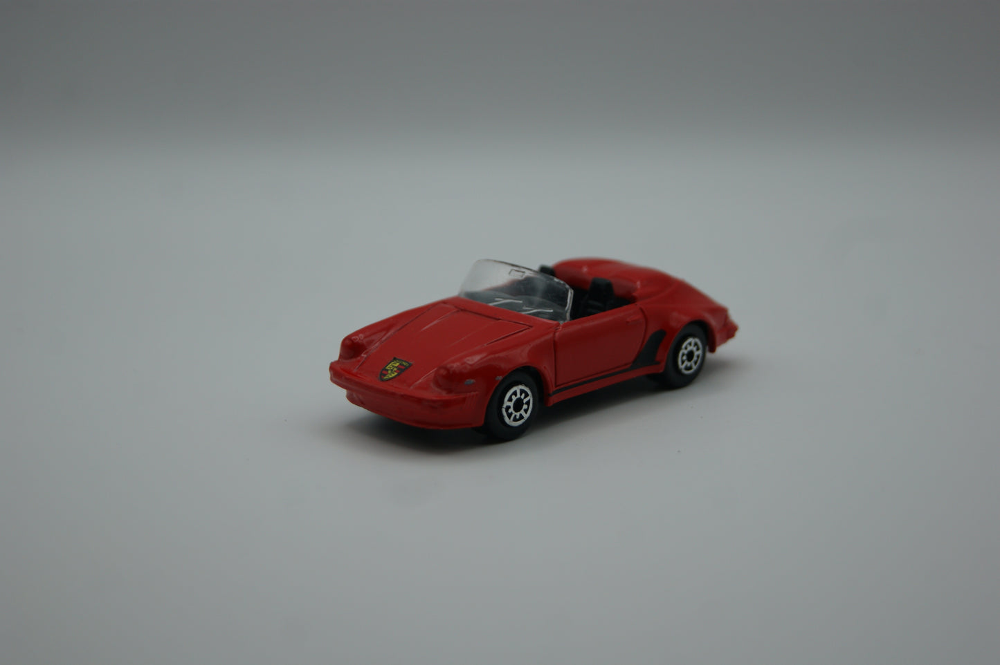 Maisto Porsche 911 Speedster Cabriolet Rot Vintage Modellauto lose