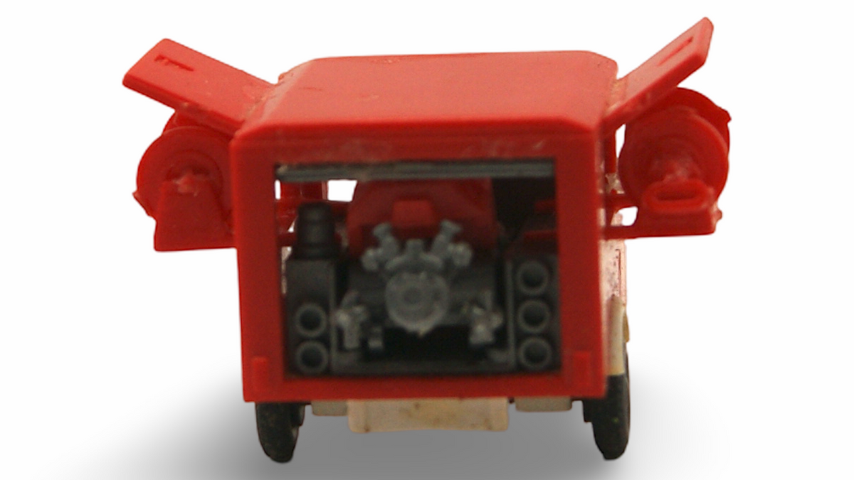 Feuerwehr Geräteanhänger 1:87 H0 Rot Modellanhänger Zubehör