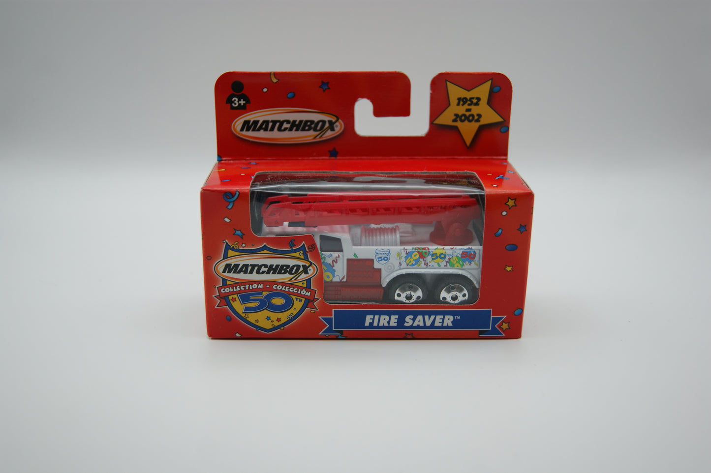 Matchbox Fire Saver 50th Anniversary 1952–2002 Feuerwehr OVP