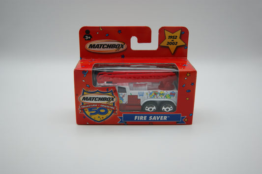 Matchbox Fire Saver 50th Anniversary 1952–2002 Feuerwehr OVP