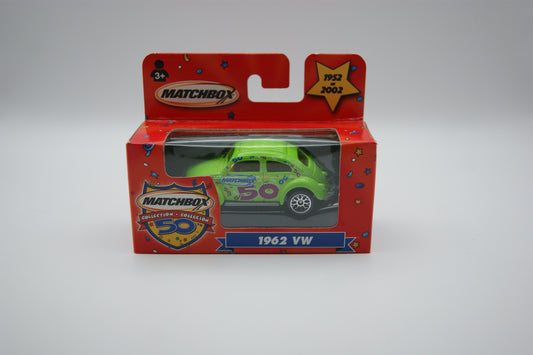 Matchbox 1962 VW Käfer 50th Anniversary 1952–2002 grün OVP