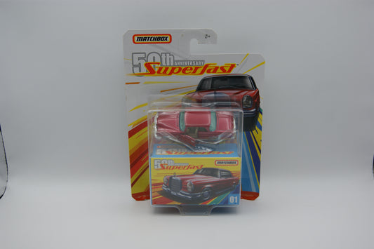 Matchbox ’62 Mercedes-Benz 220 SE Coupé Superfast 50th Anniversary #01 OVP