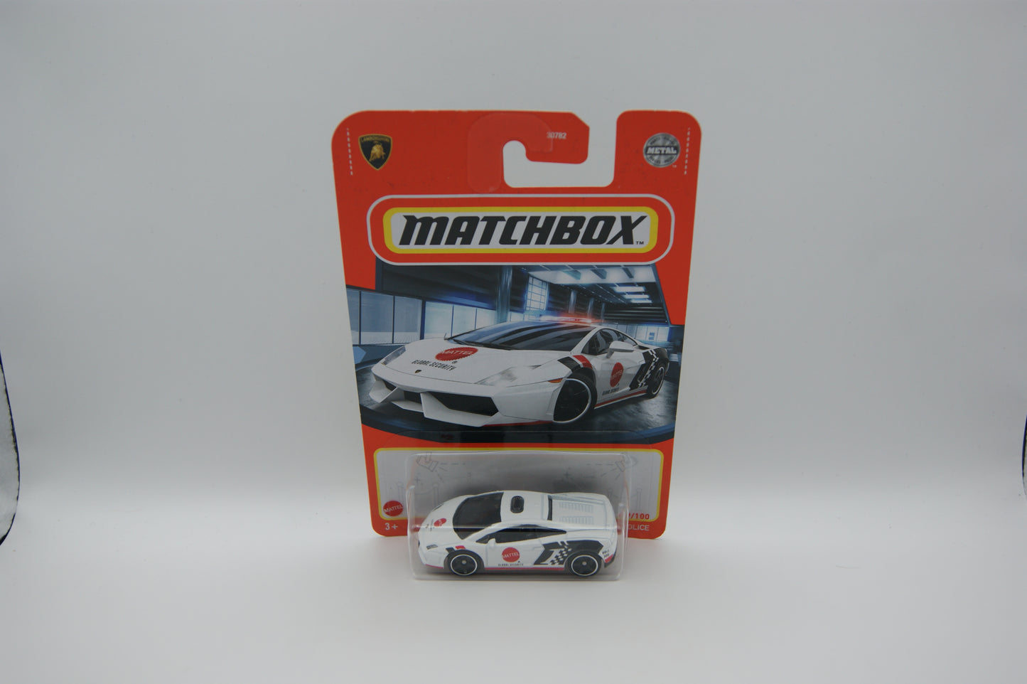 Matchbox Lamborghini Gallardo LP560-4 Mattel Global Security #30/102 OVP