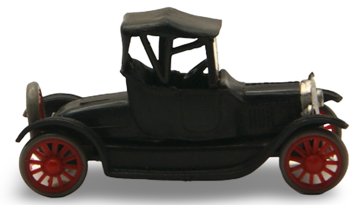 Mini Cars Ford Model T Coupé 1:87 – Schwarz mit roten Speichenrädern