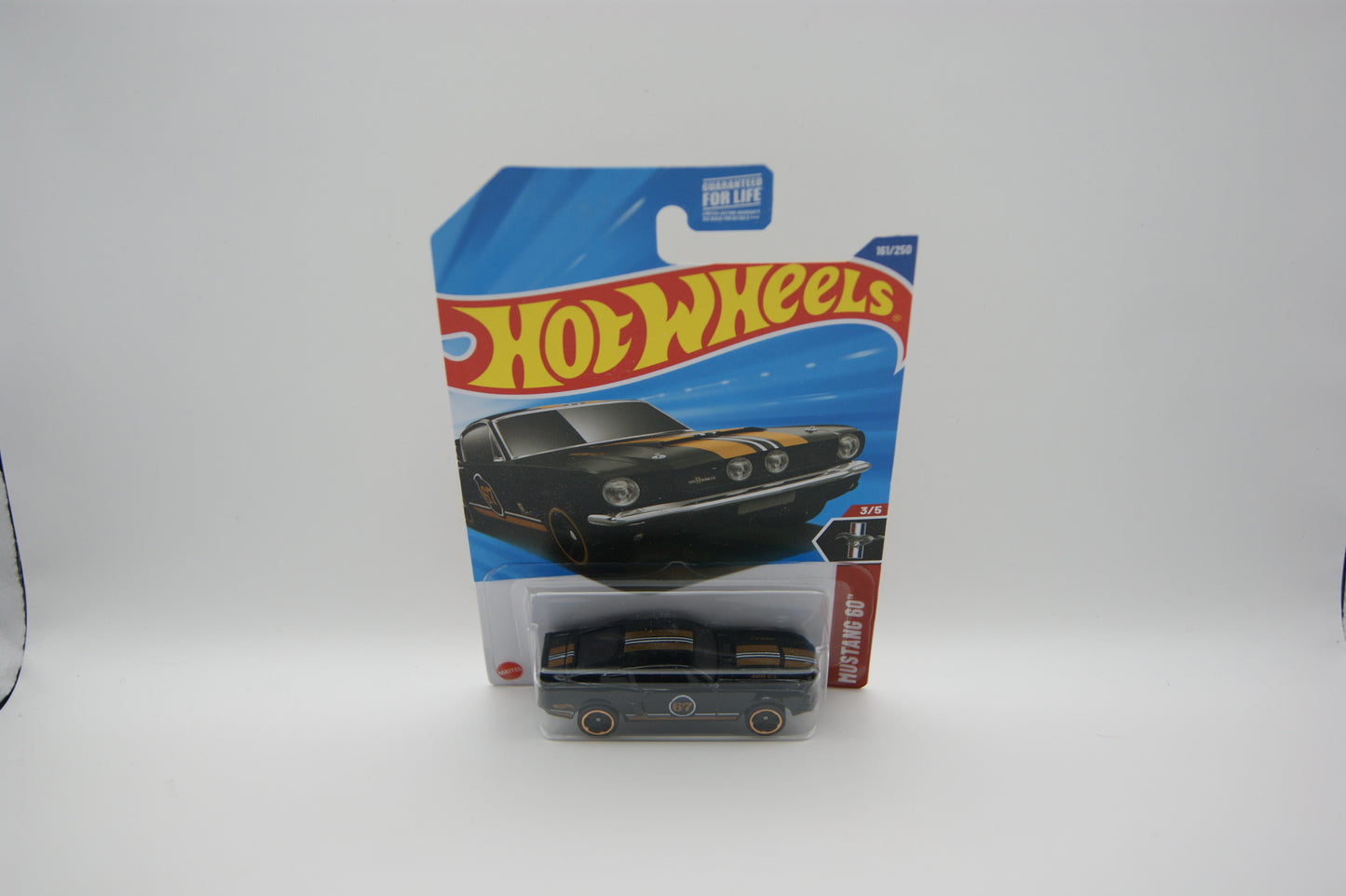 Hot Wheels ’67 Shelby GT500 2025 Mustang 60th 3/5 #161/250 US Long Card OVP