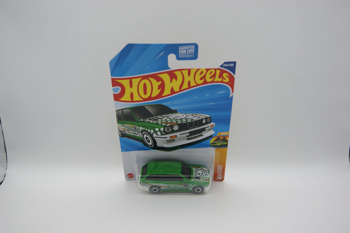 Hot Wheels BMW M3 Wagon 2025 HW Wagons 5/5 #245/250 Grün US Long Card OVP