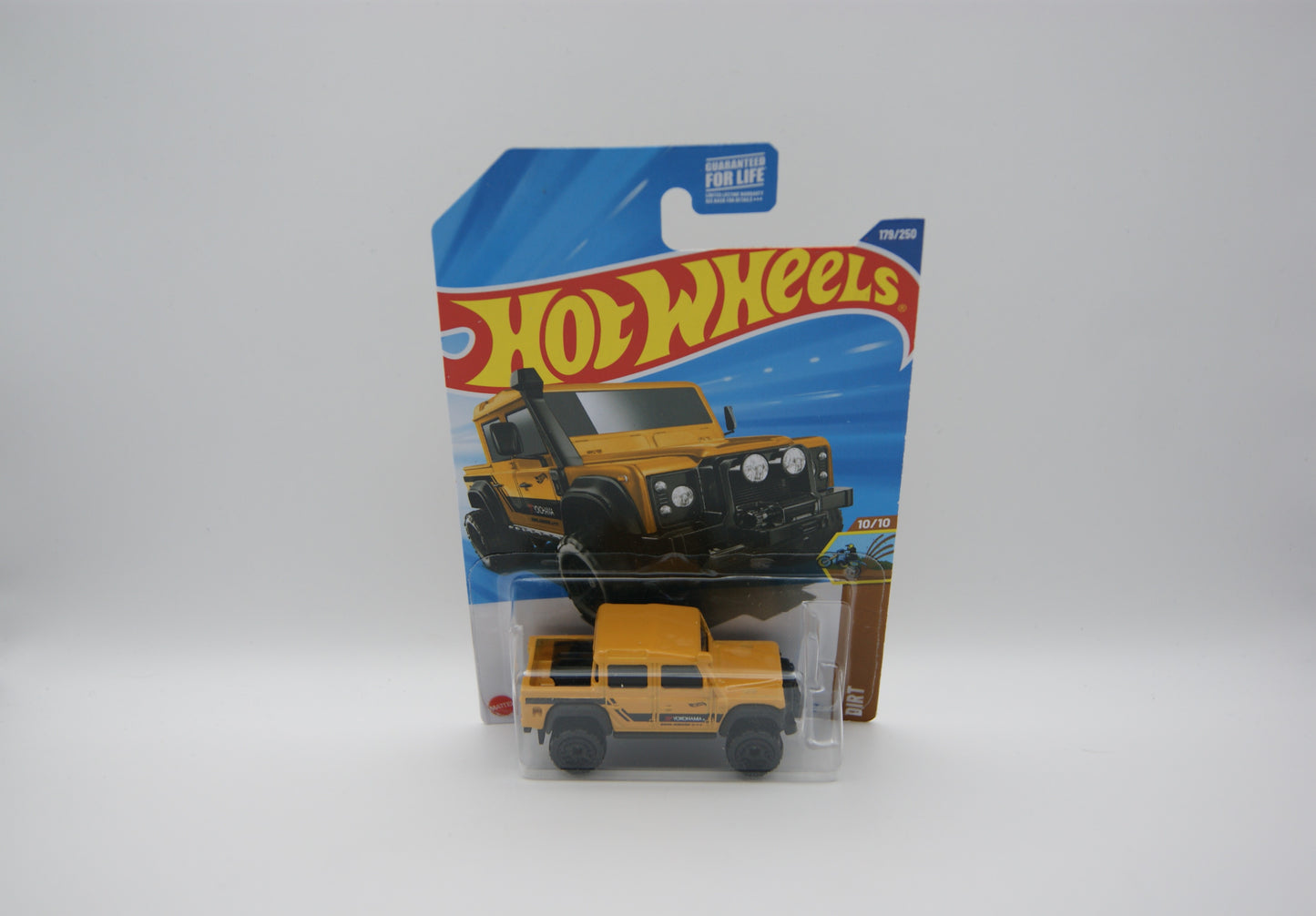 Hot Wheels ’15 Land Rover Defender Double Cab Gelb HW Dirt 179/250 OVP