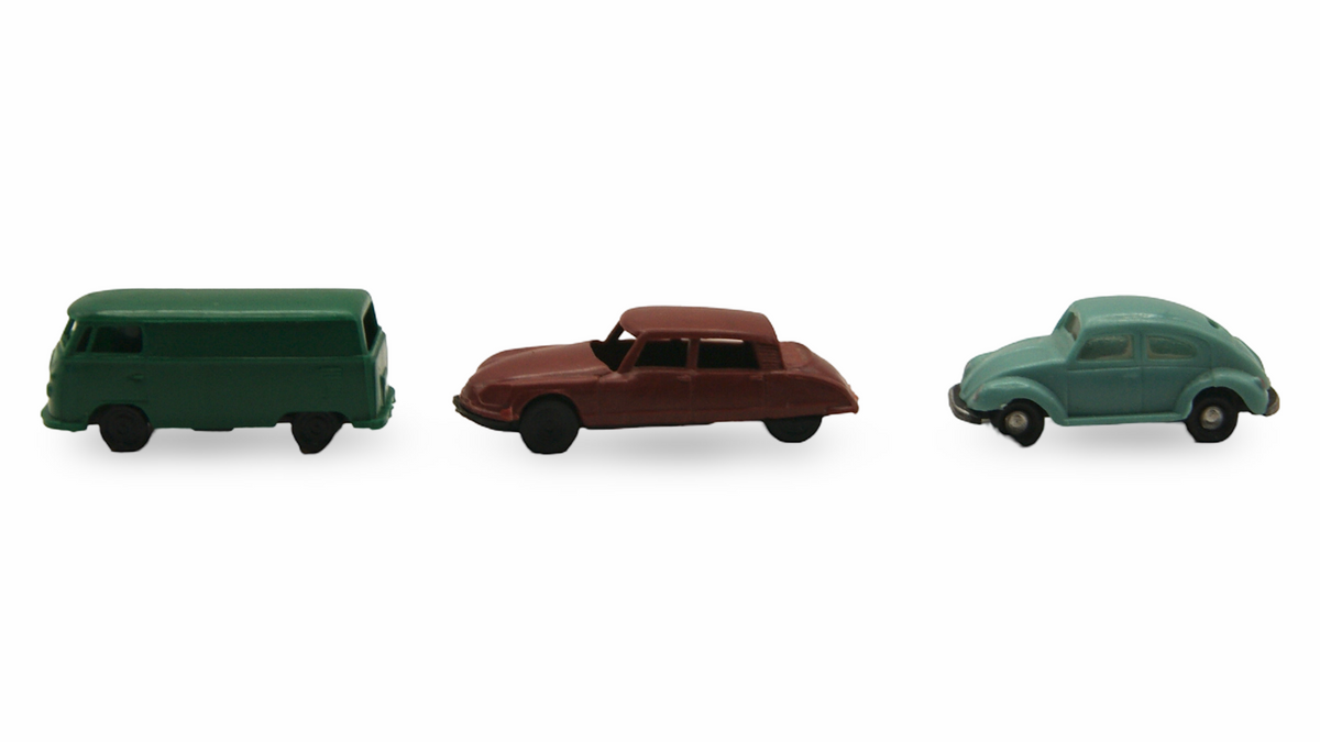 3er-Set Spur N 1:160 – VW T1, Citroën DS & VW Käfer