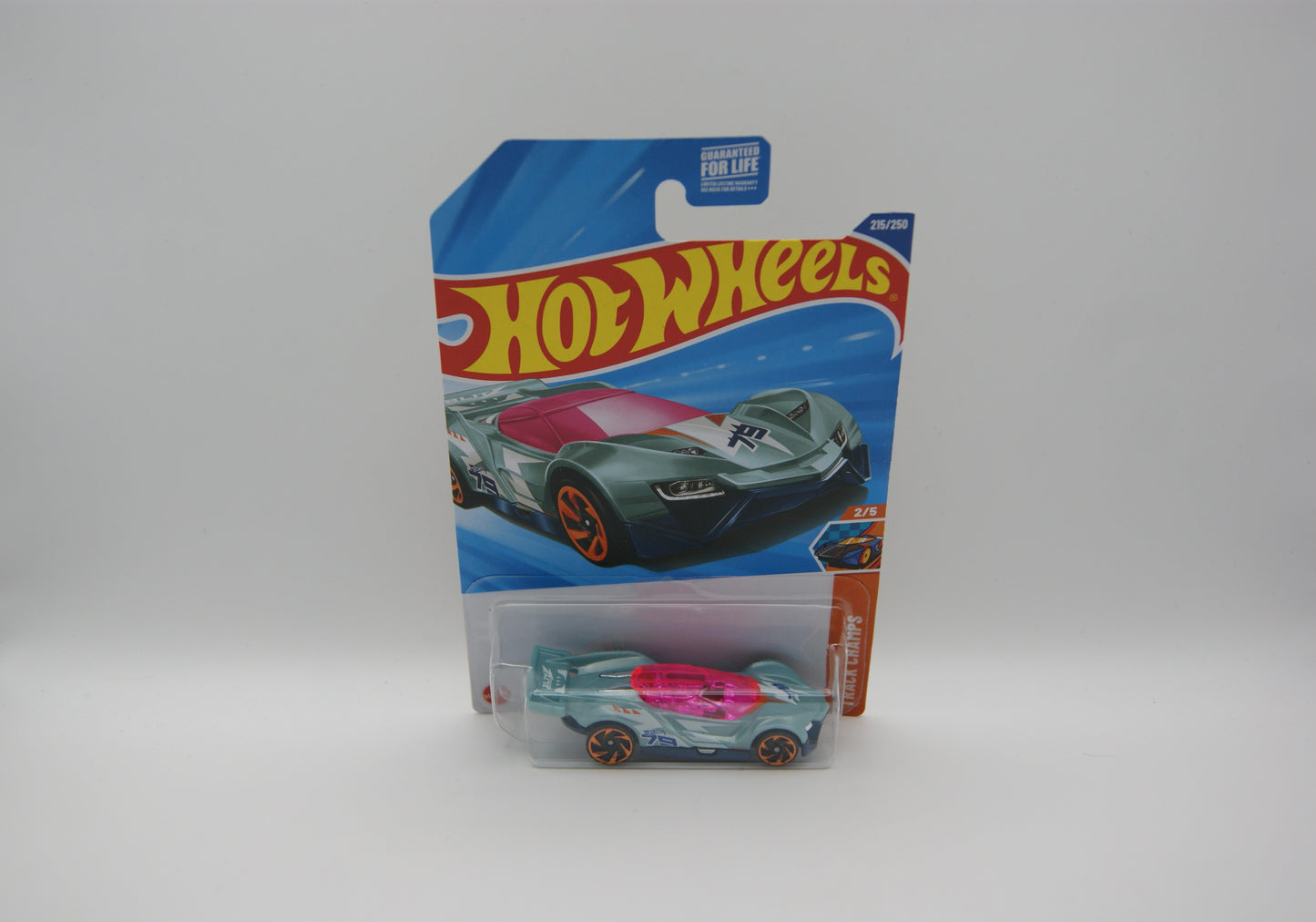 Hot Wheels Blitzspeeder Türkis Pink HW Track Champs 2/5 215/250 Neu OVP