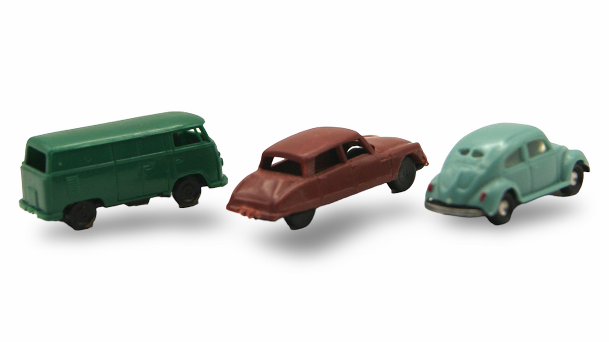 3er-Set Spur N 1:160 – VW T1, Citroën DS & VW Käfer