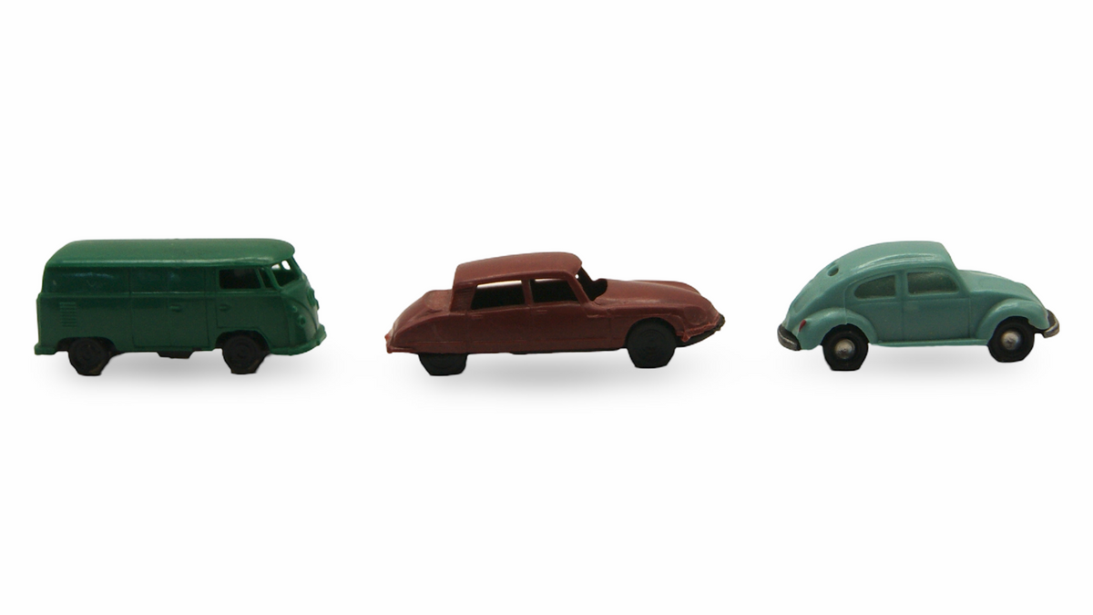 3er-Set Spur N 1:160 – VW T1, Citroën DS & VW Käfer