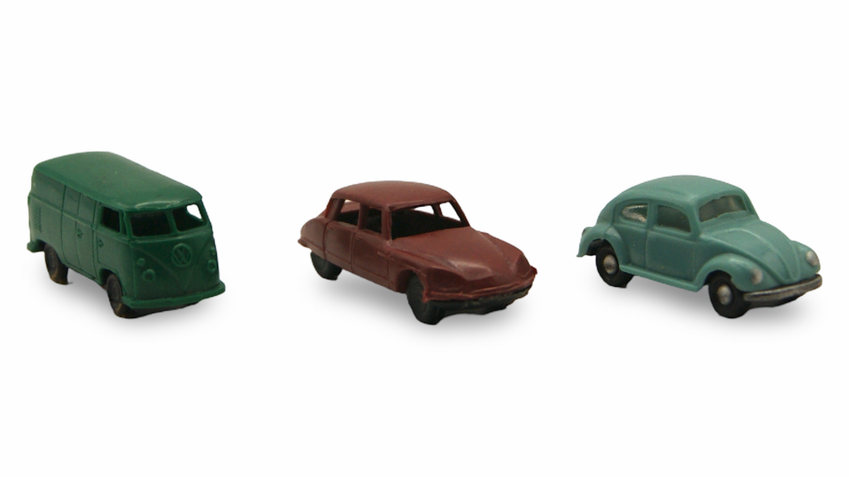3er-Set Spur N 1:160 – VW T1, Citroën DS & VW Käfer