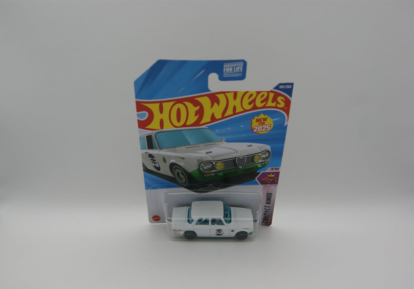 Hot Wheels Alfa Romeo Giulia TI Super Weiß Compact Kings 7/10 195/250 OVP