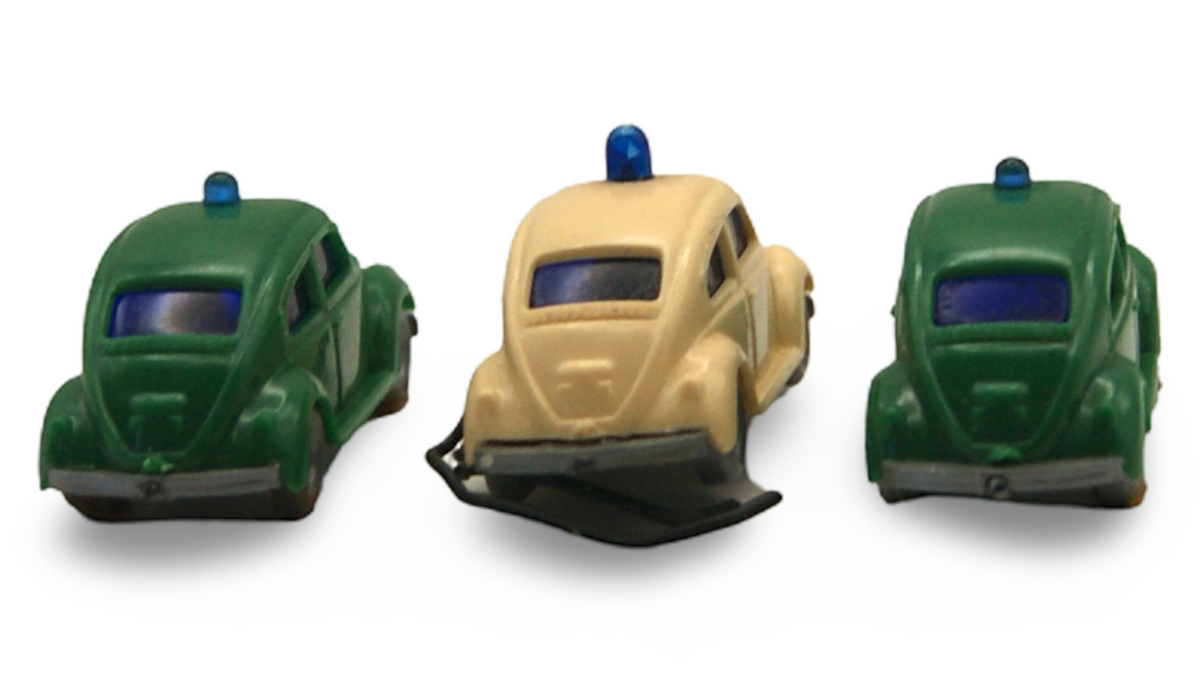 Wiking VW Käfer Polizei 3er Set 1:160 Spur N