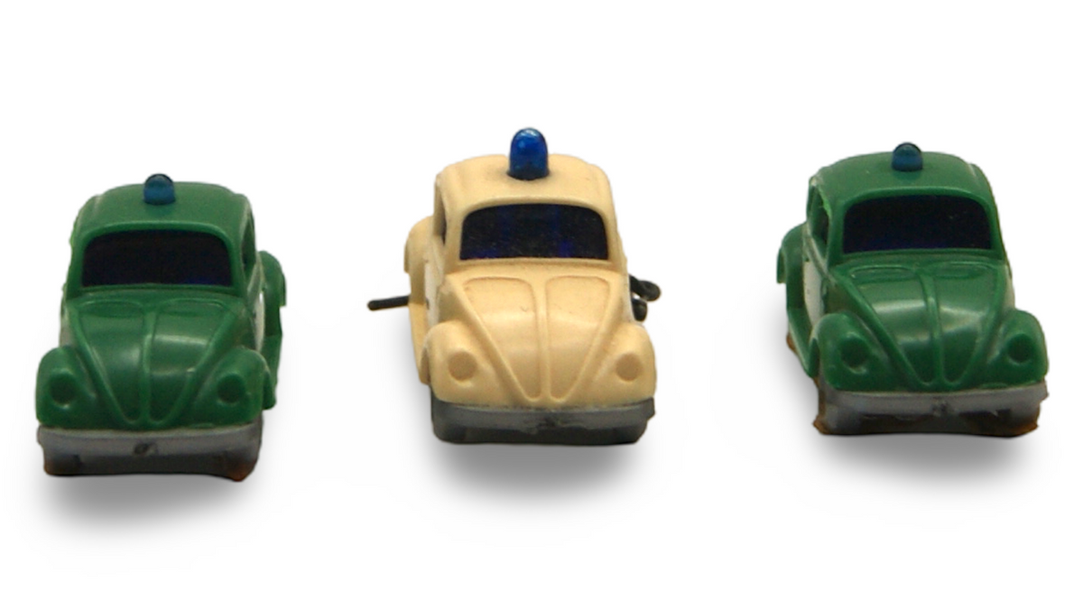 Wiking VW Käfer Polizei 3er Set 1:160 Spur N