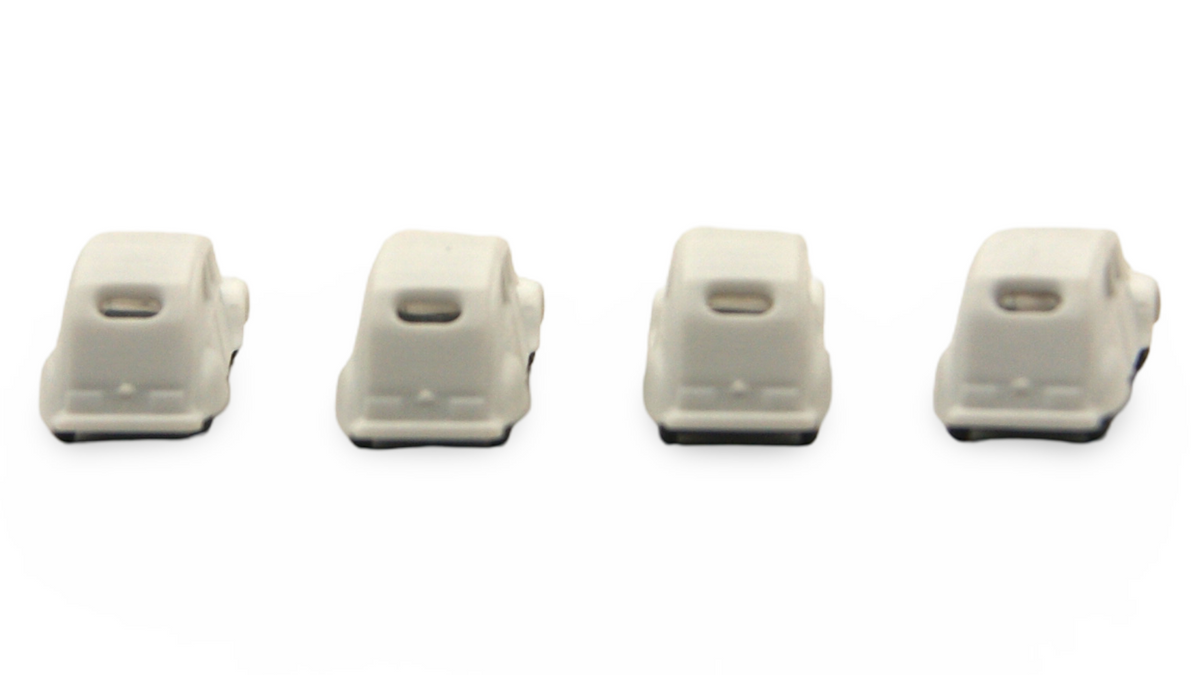 Citroën 2CV Ente 4er Set Spur N 1:160 weiß – Hersteller unbekannt