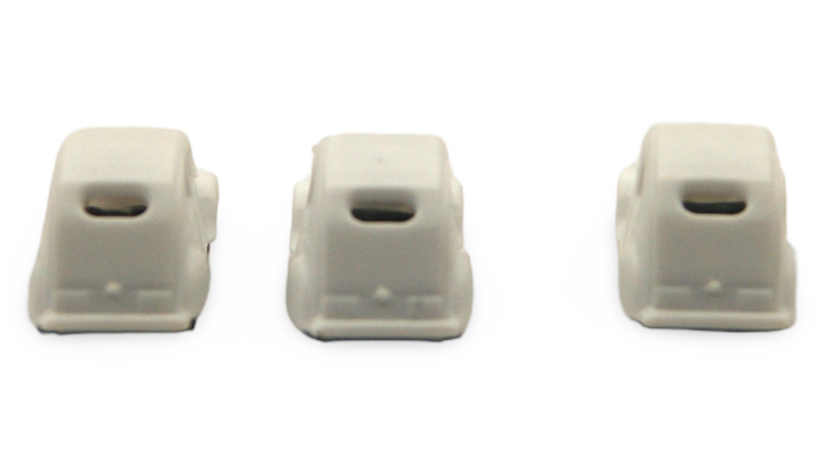 Citroën 2CV Ente 3er Set Spur N 1:160 weiß – Hersteller unbekannt