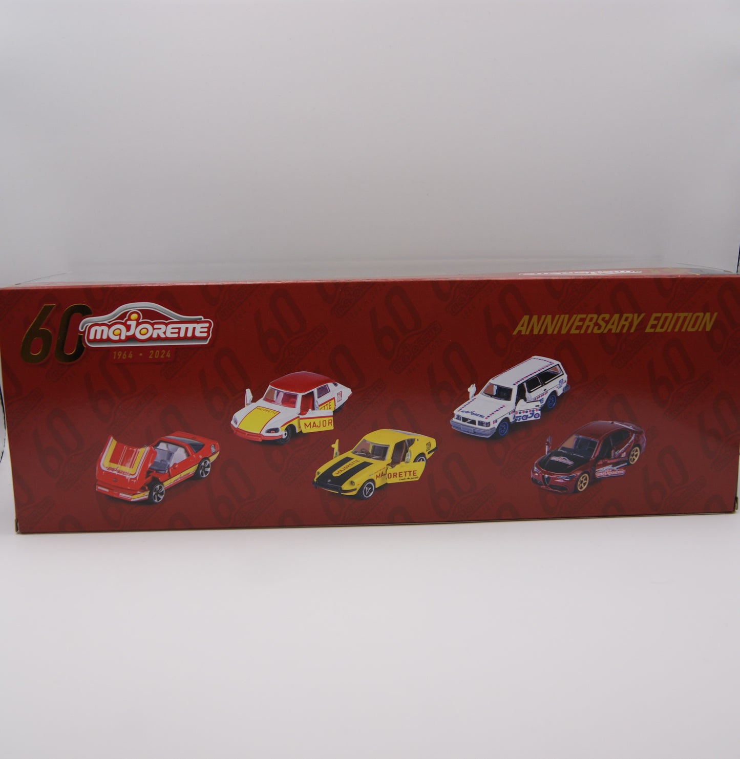 Majorette 60th Anniversary Edition 5er Set 1964–2024 Modellautos OVP 1:64