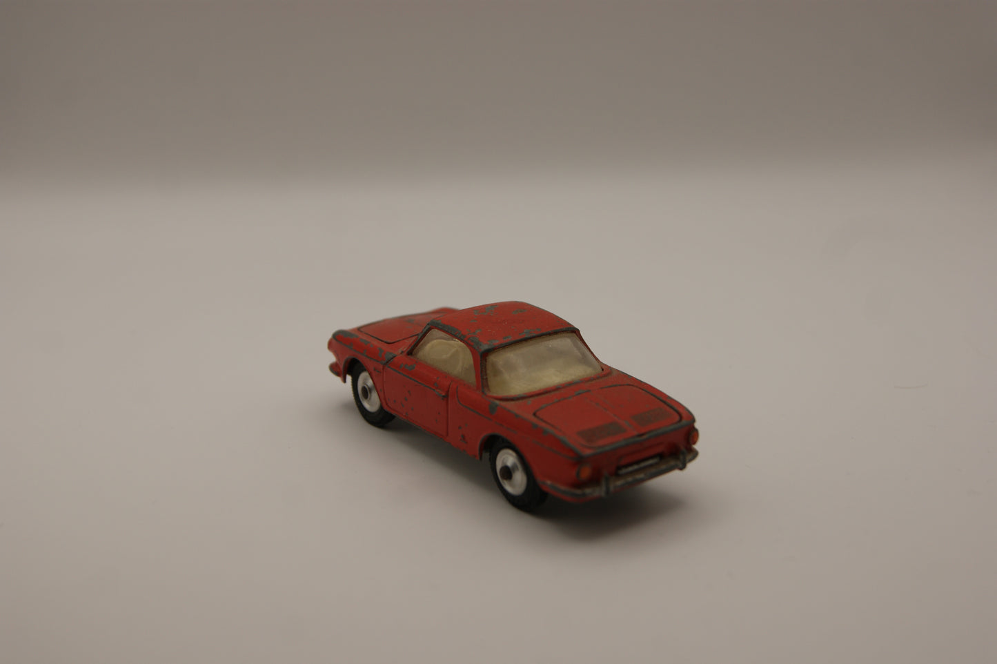 Corgi Toys 239 VW 1500 Karmann Ghia Rot Vintage Modellauto 1:43 Bespielt