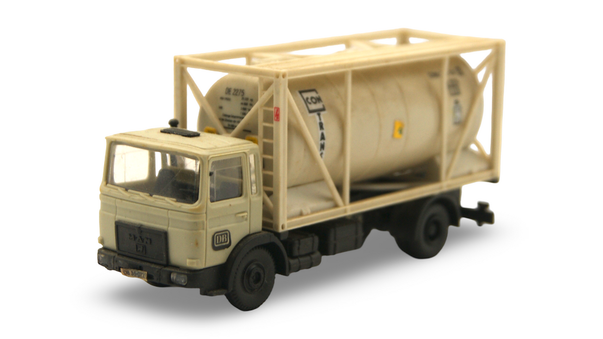 MAN F8 DB Tankcontainer-LKW 1:87 H0 CONTRACON – Hersteller unbekannt