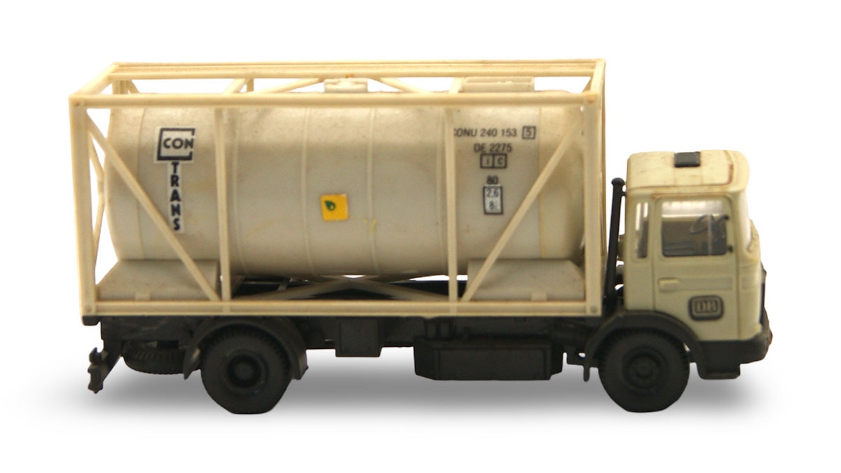 MAN F8 DB Tankcontainer-LKW 1:87 H0 CONTRACON – Hersteller unbekannt