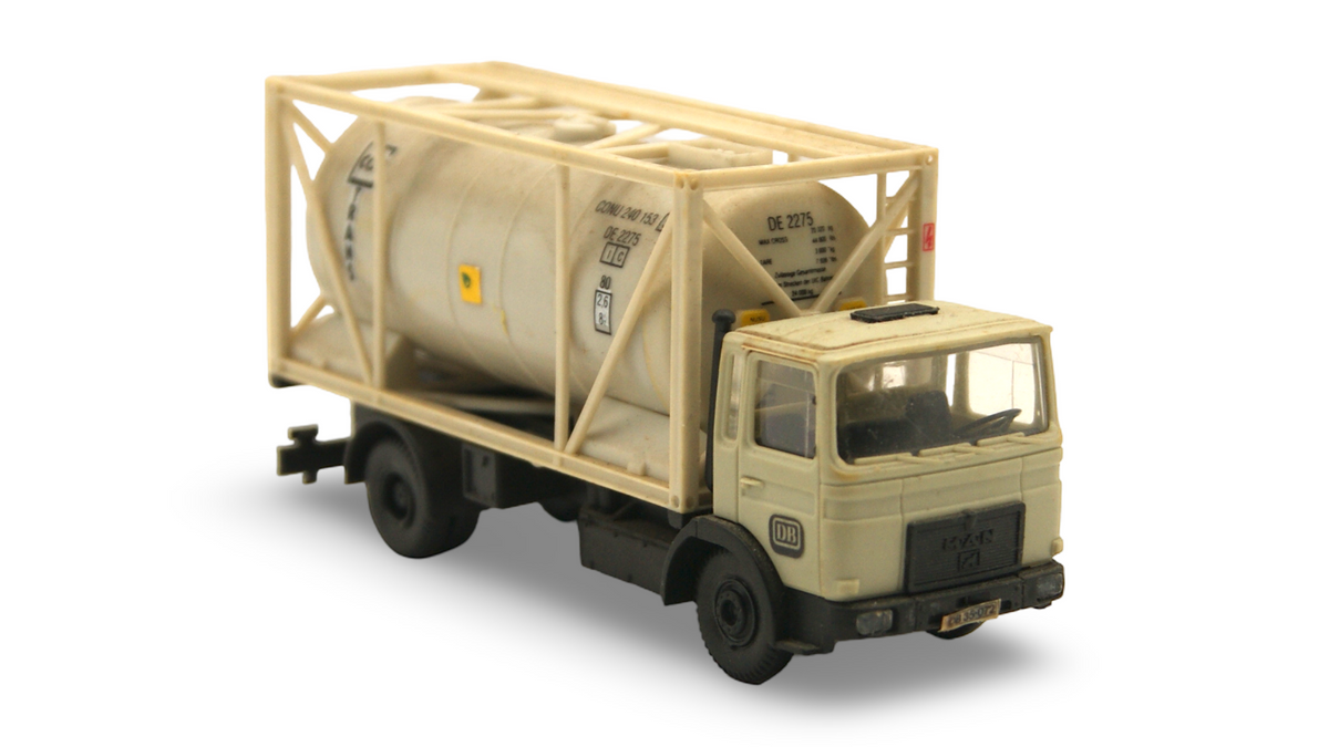 MAN F8 DB Tankcontainer-LKW 1:87 H0 CONTRACON – Hersteller unbekannt