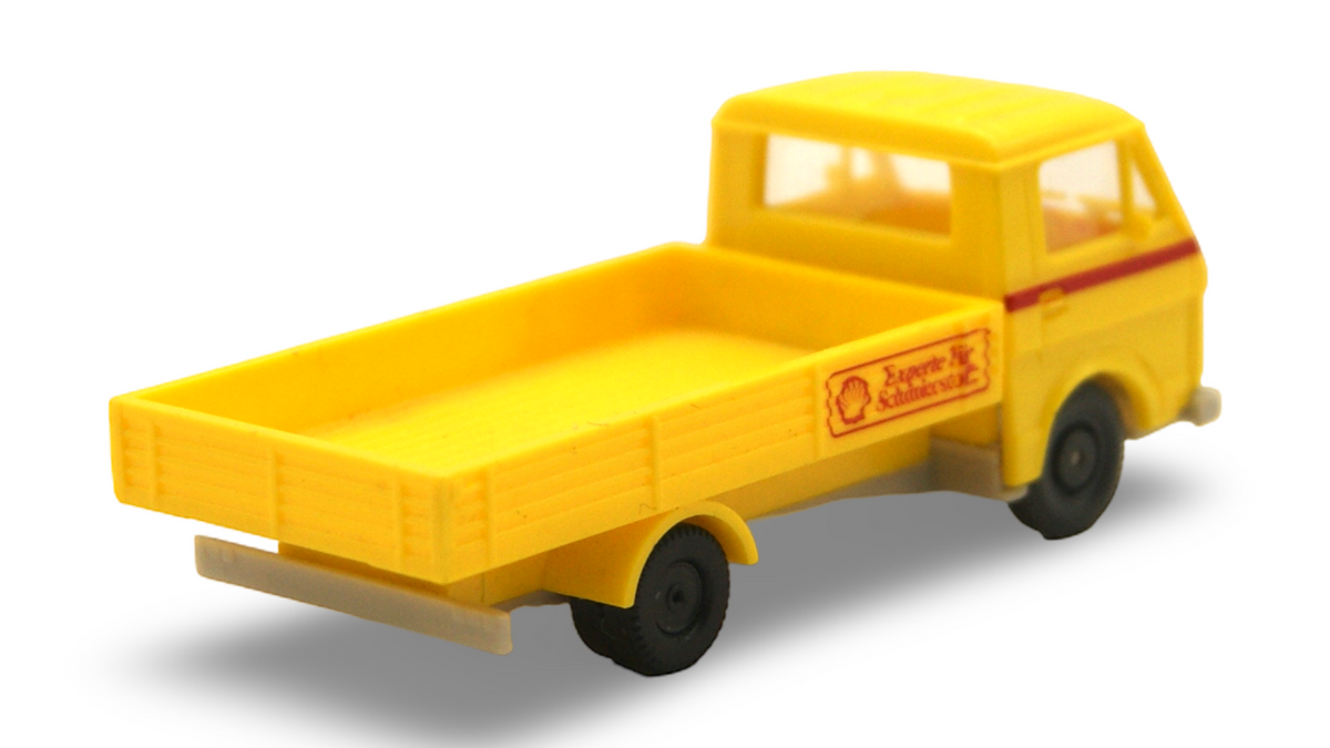Herpa VW LT Pritschenwagen Shell Werbemodell 1:87 H0 – Bastelspuren