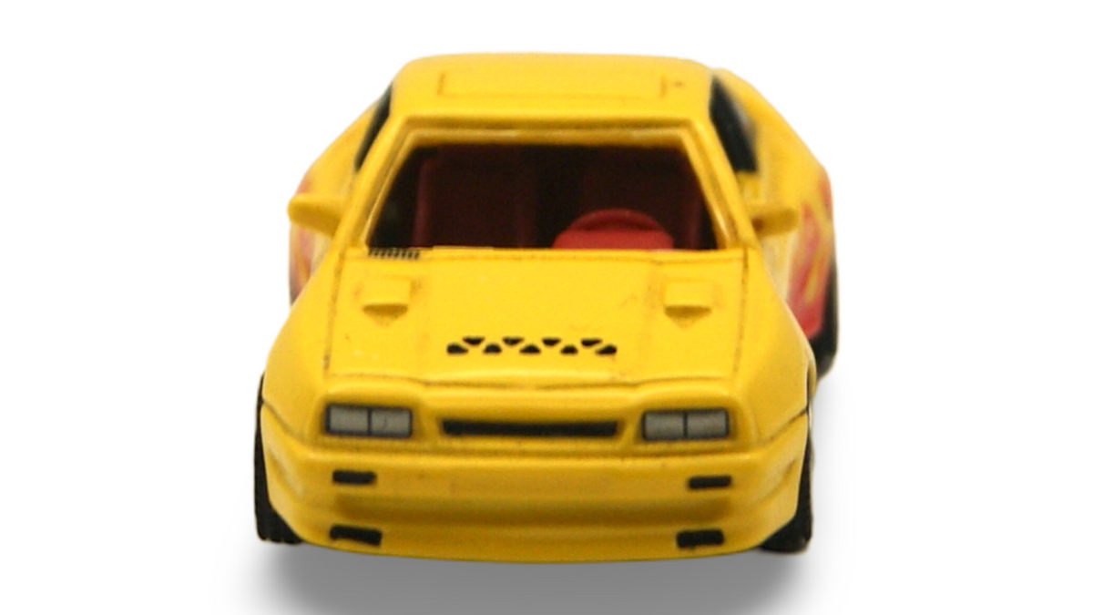 BoS Opel Manta B Mattig 1991 1:87 H0 gelb Flammendekor