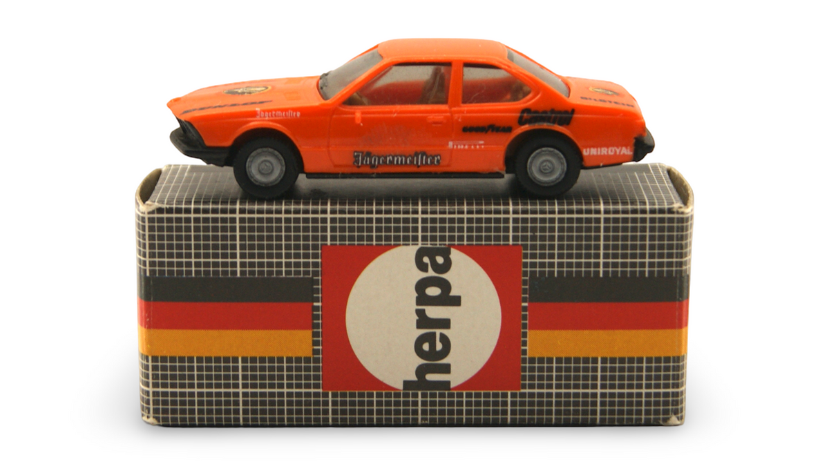 Herpa BMW 635 CSi Jägermeister 1:87 H0 Nr. 75 mit OVP