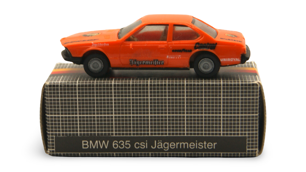Herpa BMW 635 CSi Jägermeister 1:87 H0 Nr. 75 mit OVP